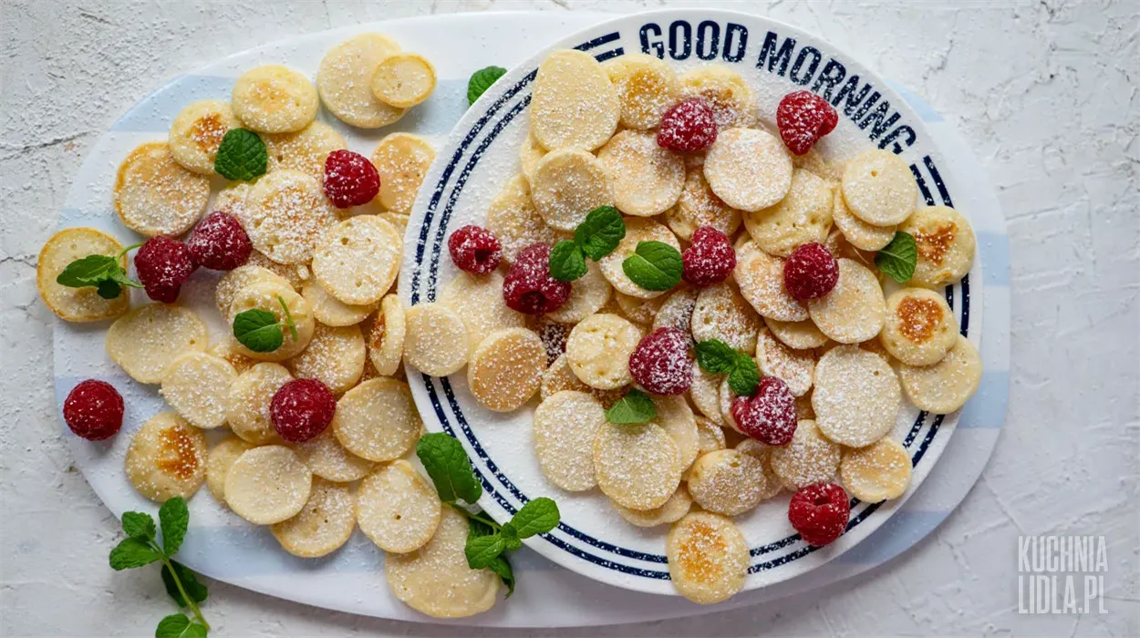 Mini pankejki z owocami